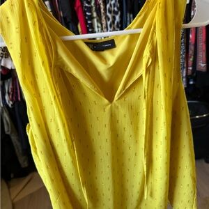 INC International Concepts Yellow Blouse
